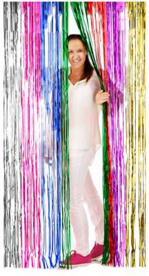 Deurgordijn Folie Multicolor