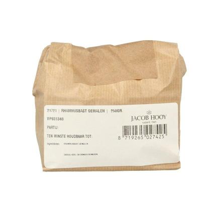 Jacob Hooy Rhamnusbast vuilboombast gemalen 250 Gram Jacob Hooy Rhamnusbast vuilboombast gemalen 250 Gram