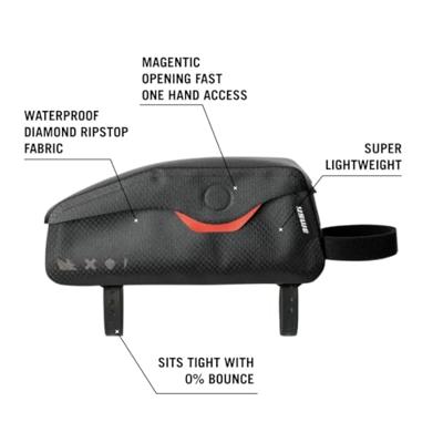 USWE top tube bag with magnetic closure 1.2l