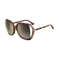 Jimmy Choo TILDA/G/S 086 DARK HAVANA Zonnebril Dames 60x18x130 - thumbnail