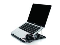 Conceptronic THANA ERGO S, Laptop Cooling Stand 39,6 cm (15.6 ) Notebookstandaard Grijs - thumbnail