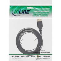 InLine 31820F USB-kabel USB 2.0 2 m USB A Mini-USB B Zwart - thumbnail