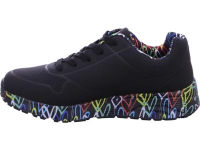 Skechers Uno Lite - Lovey Luv 314976L/BKMT Zwart-27 maat 27