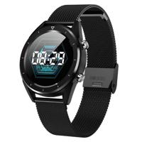DT28 1.54 inch TFT Color Screen Smart Bracelet IP68 Waterproof Metal Watchband Support Call Reminder /Heart Rate Monitoring /Sleep Monitoring/ Sede - thumbnail