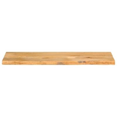 Tafelblad met natuurlijke rand 110x40x2,5 cm massief mangohout