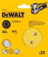 DeWALT DT3111 P40 Schuurschijf 125mm VE=25 - thumbnail