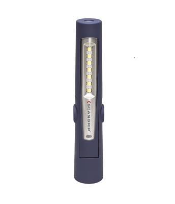 Handlamp Scangrip flex 2 125 lumen kan hangen liggen en staan altijd licht op de juiste plaats