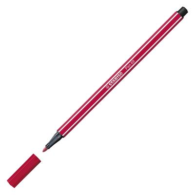 STABILO Pen 68, premium viltstift, donkerrood, per stuk