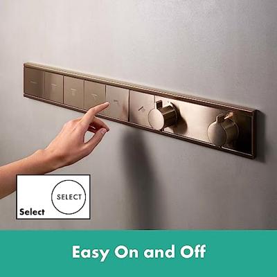 Hansgrohe RainSelect thermostaat inbouw voor 5 functies, Brushed Bronze Hansgrohe RainSelect thermostaat inbouw voor 5 functies, Brushed Bronze