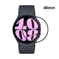 Screen protector Tempered Glass - Full cover - Geschikt voor de Samsung Galaxy Watch 6 - 40mm
