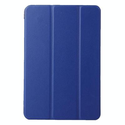 Samsung Galaxy Tab A 8.0 / T350 horizontaal PU leren Flip Hoesje met drievouws houder (donker blauw) Samsung Galaxy Tab A 8.0 / T350 horizontaal PU leren Flip Hoesje met drievouws houder (donker blauw)