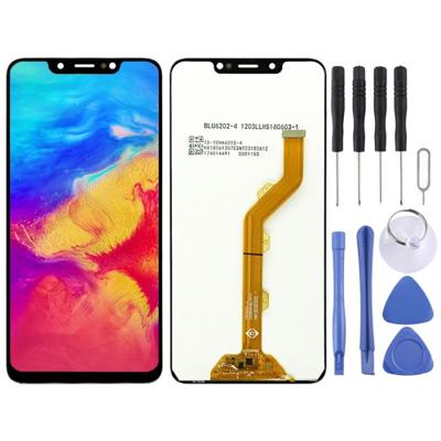 LCD-scherm en digitizer volledige montage voor Tecno Infinix Hot 7 X624 (zwart)