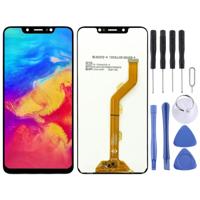 LCD-scherm en digitizer volledige montage voor Tecno Infinix Hot 7 X624 (zwart) - thumbnail