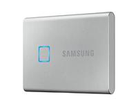 Samsung Portable SSD T7 Touch 1TB Externe SSD Zilver - thumbnail