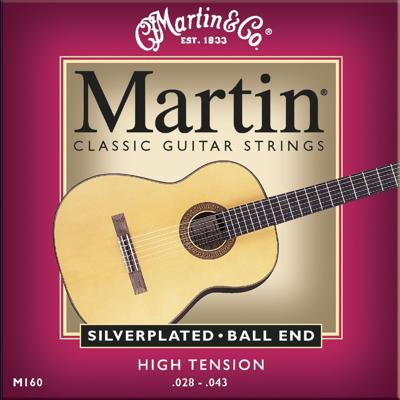 Martin Strings M160 Ball End Silverplated