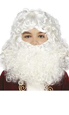 Kerstman Pruik met Baard Kind