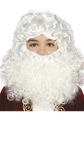 Kerstman Pruik met Baard Kind - thumbnail