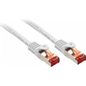 LINDY 47384 RJ45 Netwerkkabel, patchkabel CAT 6 S/FTP 2.00 m Wit 1 stuk(s)