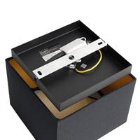 QAZQA Moderne plafondlamp zwart met goud - VT - thumbnail