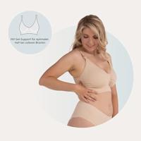 Naadloze borstvoedings- & zwangerschapsbeha GelWire® CARRIWELL wit - thumbnail