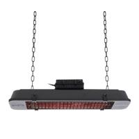 Vintage Donker hangende terrasverwarmer Zwart 2500 watt - thumbnail