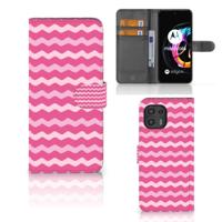 Motorola Edge 20 Lite | Telefoon Hoesje | Waves Pink - thumbnail