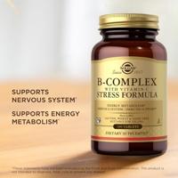Solgar Vitamine B-complex met Vitamine C Tabletten - thumbnail