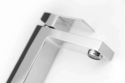 Wastafelmengkraan Sapho Latus 1-hendel Recht 28.2 cm Chroom Sapho