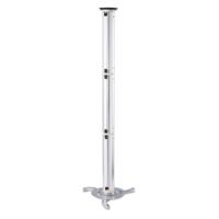 Manhattan 424820 Beamer-plafondbeugel Kantelbaar, Draaibaar Afstand vloer-plafond (max.): 106 cm Zilver - thumbnail