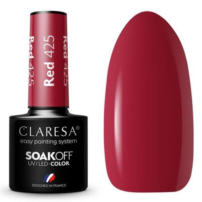 Claresa uv/led gellak 5ml red 425 rainbow explosion