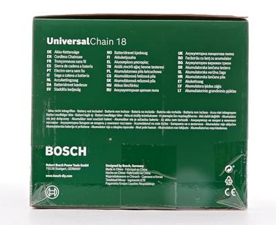 BOSCH UniversalChain 18 draadloze kettingzaag - Eén gereedschap zonder batterij