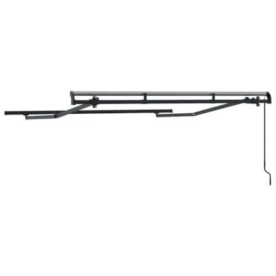 VidaXL Zijde frame antraciet 2,5 x 2 m metaal