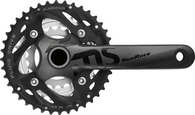 Sturmey-Archer Europa N.V. Sunrace crankstel fcms50 10v 40/30/22 175mm +bb-set Sturmey-Archer Europa N.V. Sunrace crankstel fcms50 10v 40/30/22 175mm +bb-set