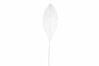 Zijde "Leaf spray" wit 113cm - thumbnail