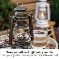 Feuerhand Stormlamp 276 Olielamp Mat Zwart - thumbnail