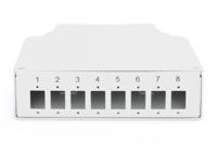 Digitus DN-96891 DIN-railadapter 8 poorten Zonder connectoren - thumbnail