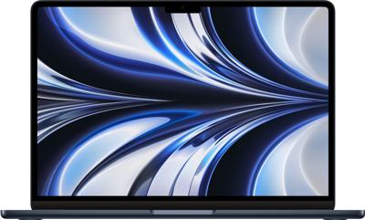 Refurbished MacBook Air 13 inch M2 8 Zwart Licht gebruikt