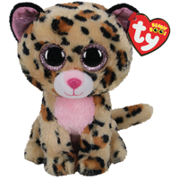 Ty Beanie buddy livvie leopard, 24cm - thumbnail