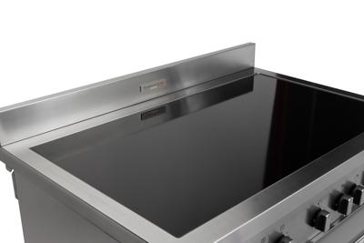 Boretti Milano Vrijstaand fornuis Roestvrijstaal Zone van inductiekookplaat B Boretti Milano Vrijstaand fornuis Roestvrijstaal Zone van inductiekookplaat B