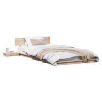 Bedframe Bruin 75 x 190 cm Hout - thumbnail