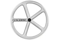 Encore 700C 5 Spaken Voorwiel - Zilver - Carbon Weven - thumbnail