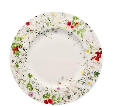 ROSENTHAL - Brillance Fleurs Sauvages - Bord 23cm met rand