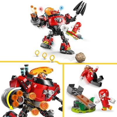 LEGO® Sonic 77005 knuckles vs Dr Eggman's egg crush LEGO® Sonic 77005 knuckles vs Dr Eggman's egg crush