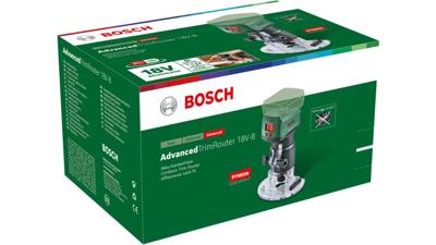 Bosch Home and Garden AdvancedTrimRouter 18V-8 06039D5000 Bovenfreesmachine Brushless, Incl. accessoires, Zonder accu, Zonder lader