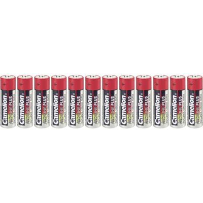 Camelion 11001206 Plus alkaline-batterijen LR6 / Mignon in ecologische verpakking van 12