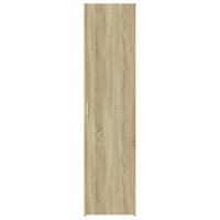 Hoge kast 45x42,5x185 cm bewerkt hout sonoma eikenkleurig - thumbnail