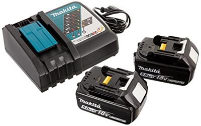 Makita DGA511RTJ Accu Haakse Slijper 125mm 18V 5.0Ah in Mbox - thumbnail