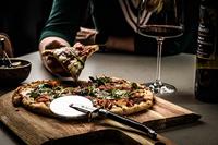 Laguiole Style de Vie Pizzasnijder Premium Line Zwart - thumbnail