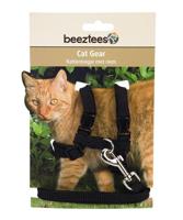 Beeztees - kattentuigje - nylon - zwart - 130 cm x 10 mm - thumbnail