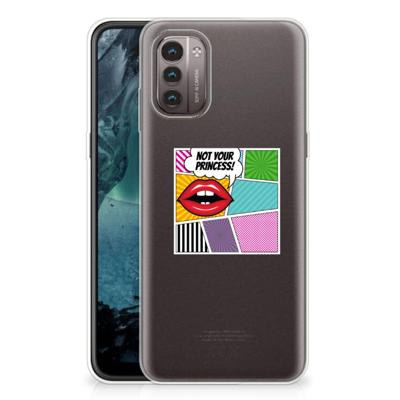 Nokia G21 | G11 | Sillicone Back Cover | Popart Princess